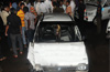 Speeding Maruthi 800 dashes into DCs car